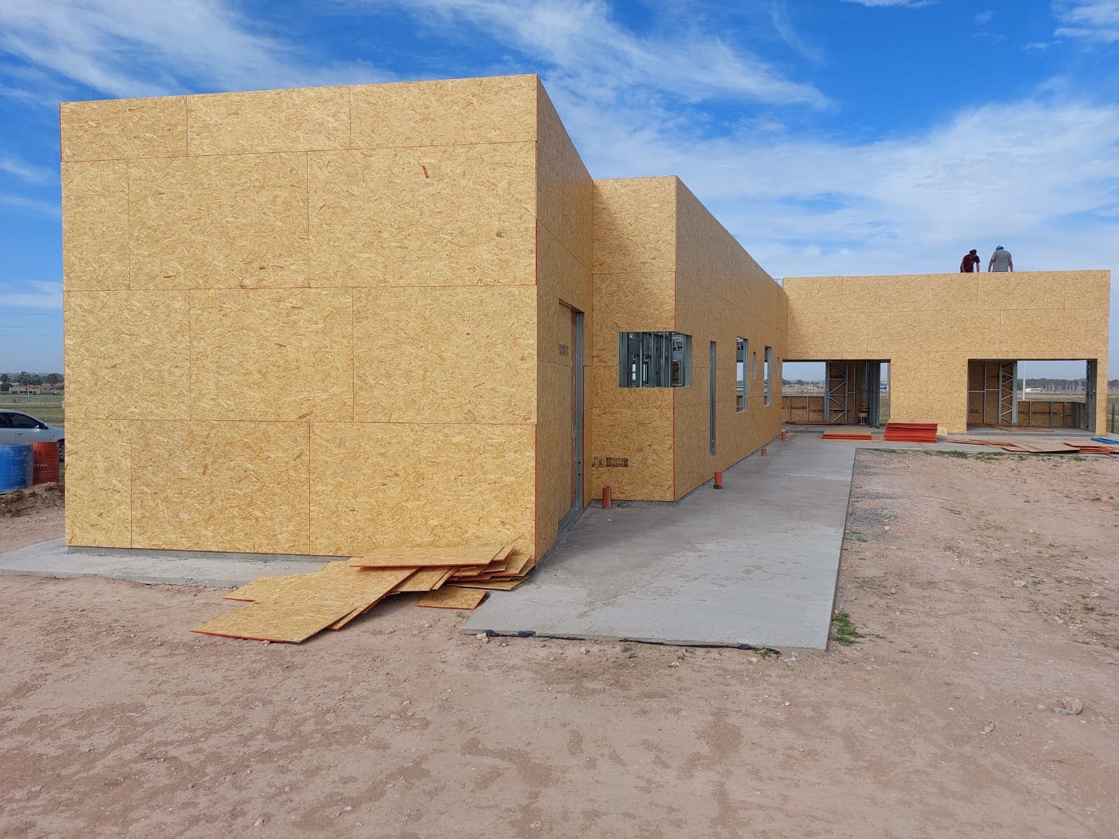 fp constructora steel frame bahia blanca