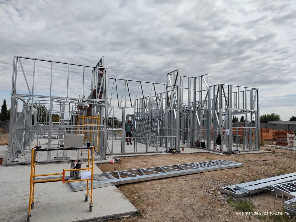 fp constructora steel frame bahia blanca