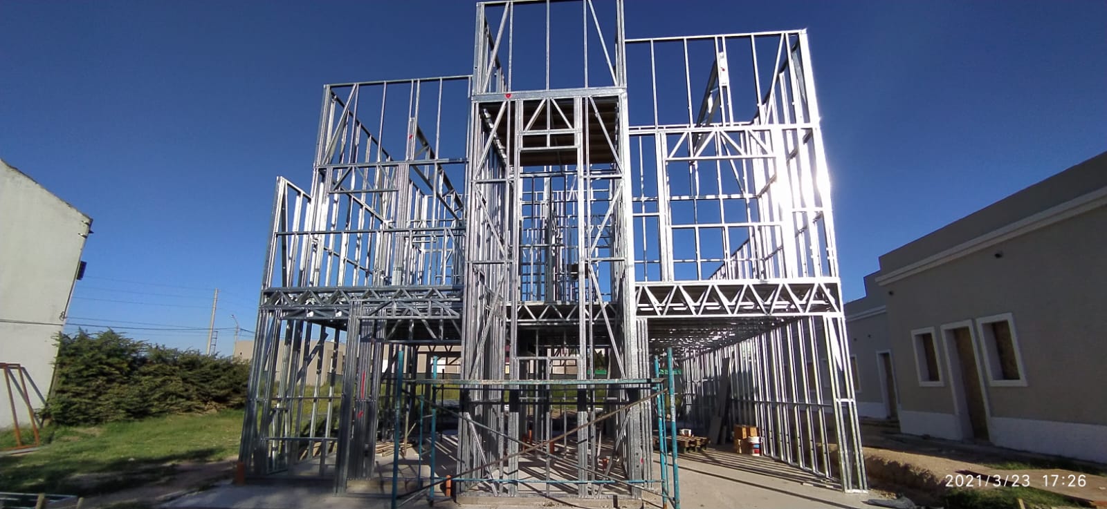 fp constructora steel frame bahia blanca